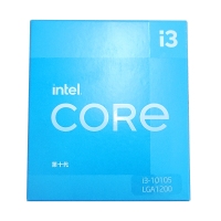 Intel/英特尔 酷睿i3-10105盒装CPU 台式机电脑处理器