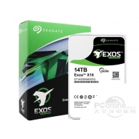 希捷银河Exos X16 14TB 256M SATA 硬盘(ST14000NM001G)