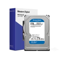 西部数据蓝盘 2TB 256M SATA 硬盘(WD20EZAZ)