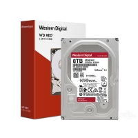 西部数据红盘 8TB 256M SATA 硬盘(WD80EFAX)