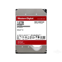 西部数据红盘 12TB 256M SATA 硬盘(WD120EFAX)