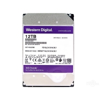 西部数据紫盘 12TB 256M SATA 硬盘(WD121EJRX)