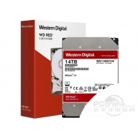 西部数据红盘Plus 14TB 256M SATA3硬盘(WD140EFGX)