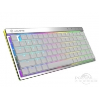 魔炼者MK10 RGB蓝牙双模机械键盘白色