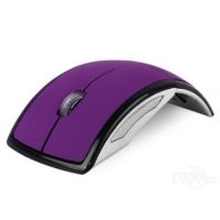 小魔女时尚折叠型无线鼠标(紫色)